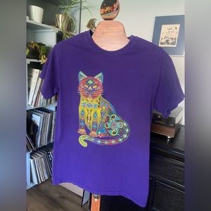2/$20 90s Gildan‎ Southwestern Cat Tee